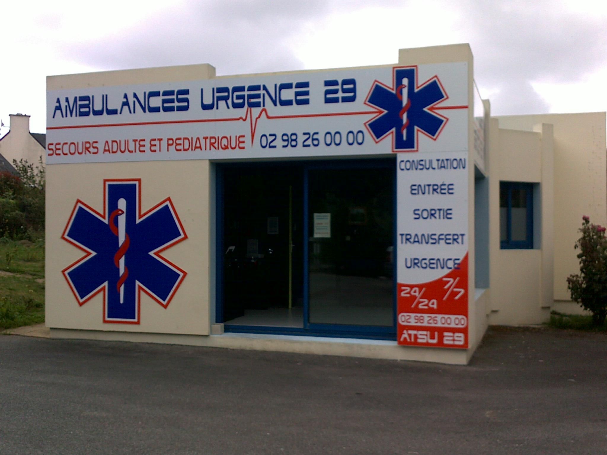 La société AMBULANCES URGENCE 29 a ouvert le 02 juillet 2010